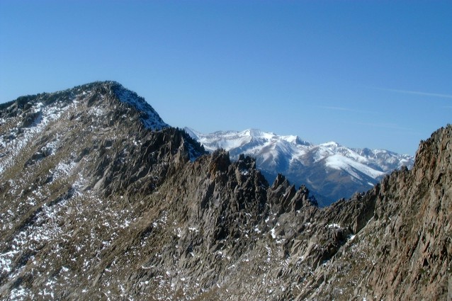 Pic Casamir i crestes a la Pica del Canig&oacute;