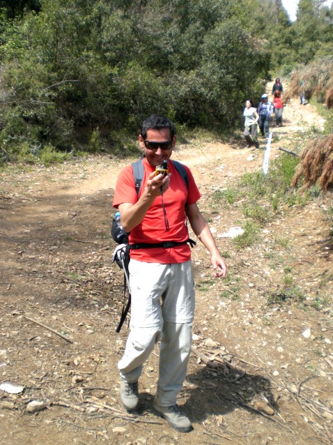 En Pep al�lucina amb el GPS