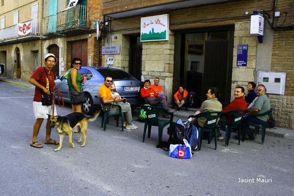 Sentada i avituallament