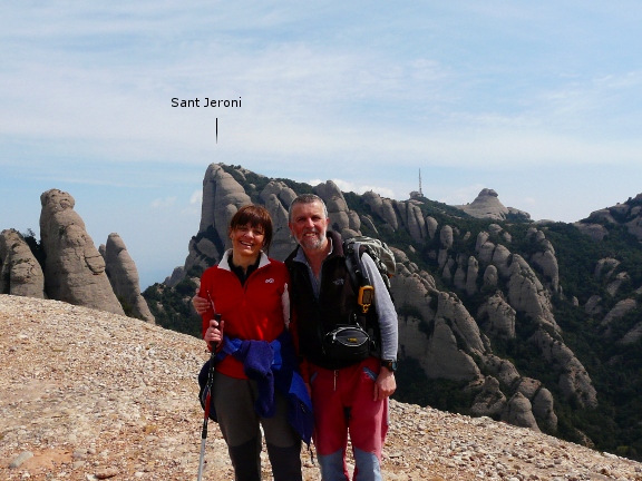 En el cim del Montgr&ograve;s