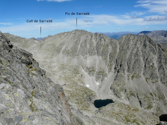Estany de Sarradé d'amunt