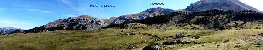Panor�mica des del Refugi de Prat d'Aguil�